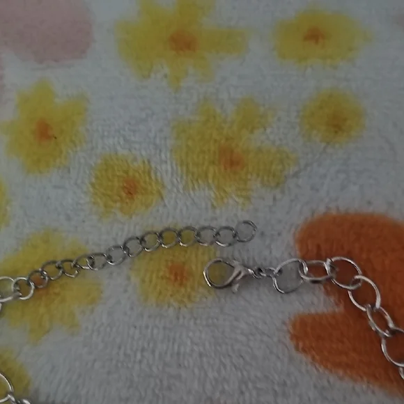 Chic Silver and Red Bracelet Set - Picture 5 of 5